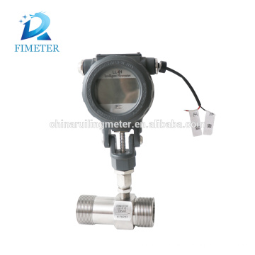 clamp connection turbine digital liquid flow meter